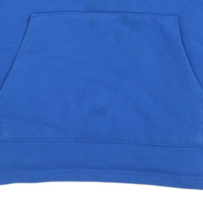 Mens UK Size L adidas Blue Pullover Hoodie