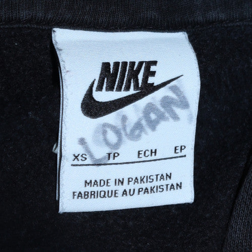 Mens UK Size XS Nike Black Pullover Hoodie