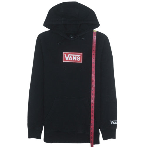 Mens UK Size S VANS Black Pullover Hoodie