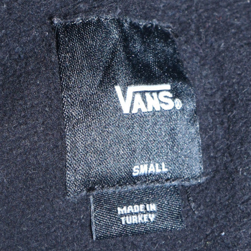 Mens UK Size S VANS Black Pullover Hoodie