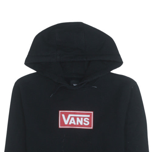 Mens UK Size S VANS Black Pullover Hoodie