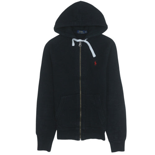 Mens UK Size XS Ralph Lauren Black Full Zip Hoodie