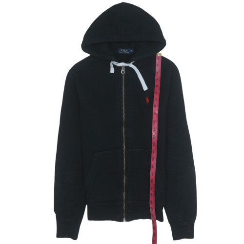 Mens UK Size XS Ralph Lauren Black Full Zip Hoodie
