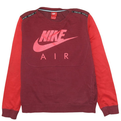 Mens UK Size M Nike Red Pullover Sweatshirt