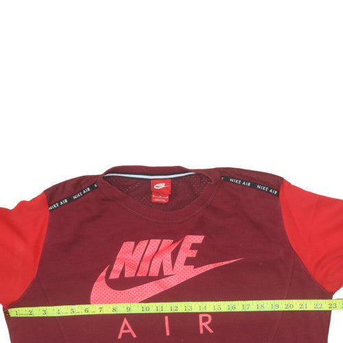 Mens UK Size M Nike Red Pullover Sweatshirt