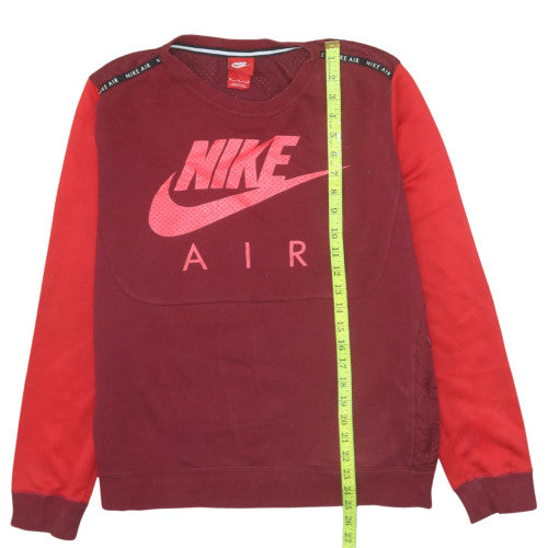 Mens UK Size M Nike Red Pullover Sweatshirt