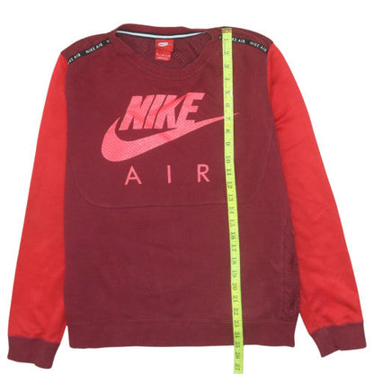 Mens UK Size M Nike Red Pullover Sweatshirt