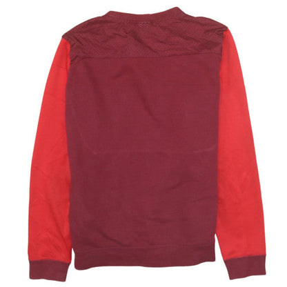 Mens UK Size M Nike Red Pullover Sweatshirt