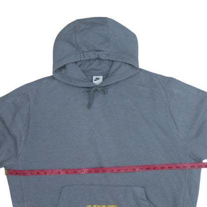 Mens UK Size XL Nike Blue Pullover Hoodie