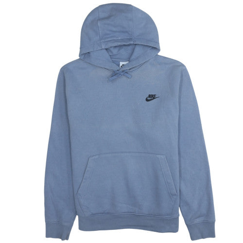 Womens UK Size M Nike Blue Pullover Hoodie