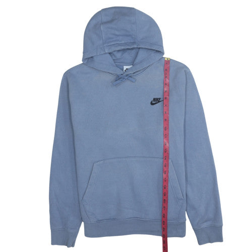 Womens UK Size M Nike Blue Pullover Hoodie