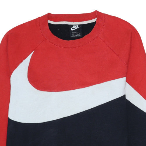 Mens UK Size S Nike Red Pullover Sweatshirt