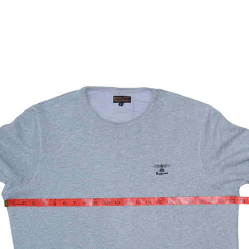 Mens UK Size L Barbour Grey Pullover Sweatshirt