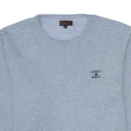 Mens UK Size L Barbour Grey Pullover Sweatshirt