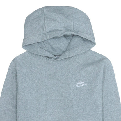 Womens UK Size M Nike Grey Pullover Hoodie