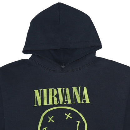 Womens UK Size L Boohoo Black Pullover Hoodie