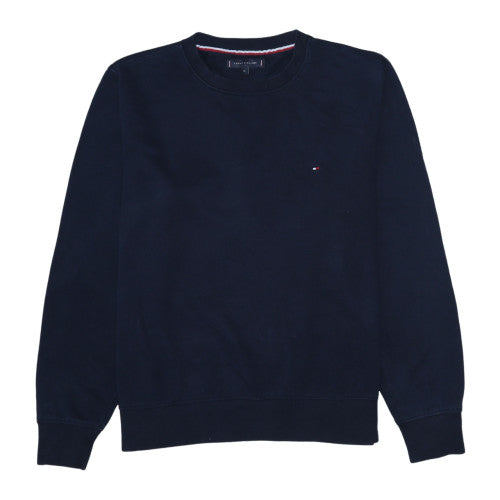 Womens UK Size XL Tommy Hilfiger Blue Pullover Sweatshirt