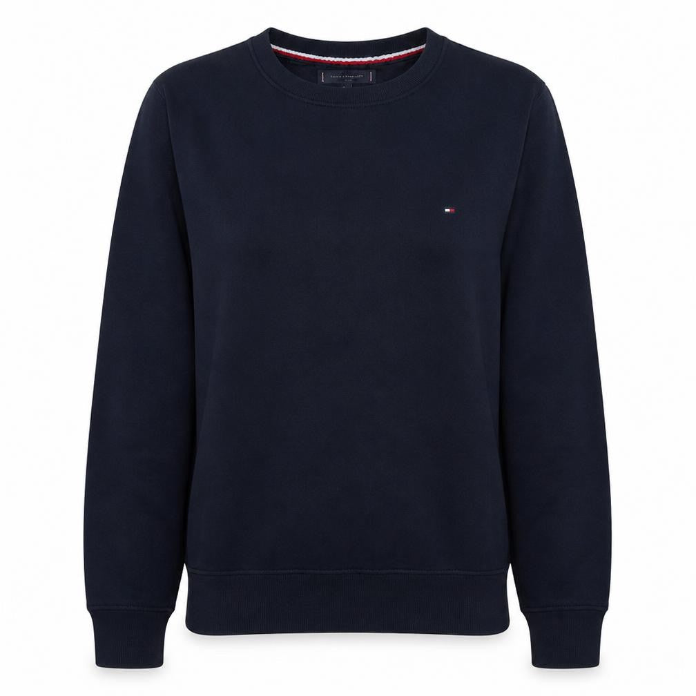 Womens UK Size XL Tommy Hilfiger Blue Pullover Sweatshirt