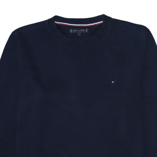Womens UK Size XL Tommy Hilfiger Blue Pullover Sweatshirt