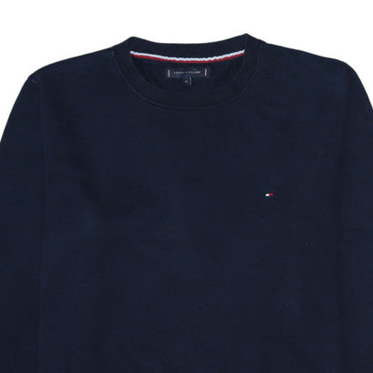 Womens UK Size XL Tommy Hilfiger Blue Pullover Sweatshirt