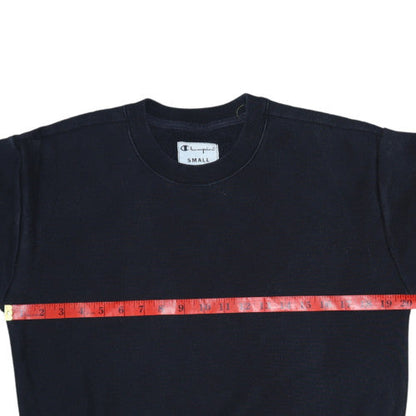 Womens UK Size S Champion Black Pullover Sweatshirt