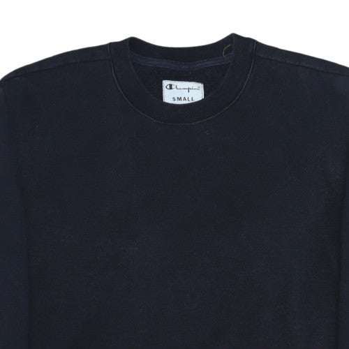 Womens UK Size S Champion Black Pullover Sweatshirt