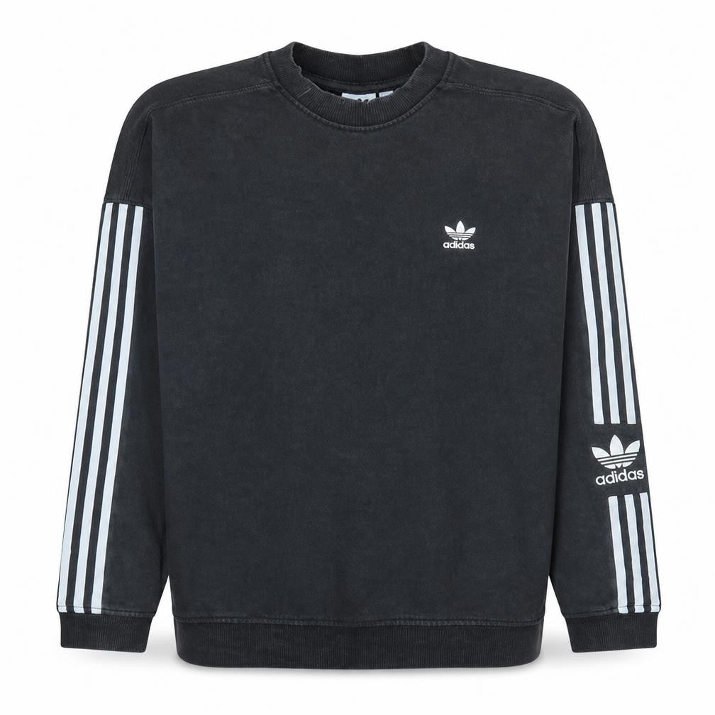 Mens UK Size L adidas Black Pullover Sweatshirt