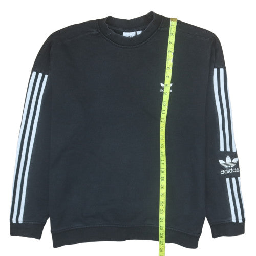 Mens UK Size L adidas Black Pullover Sweatshirt