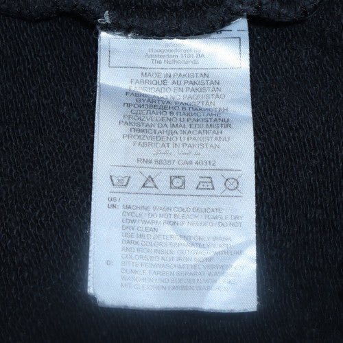Mens UK Size L adidas Black Pullover Sweatshirt