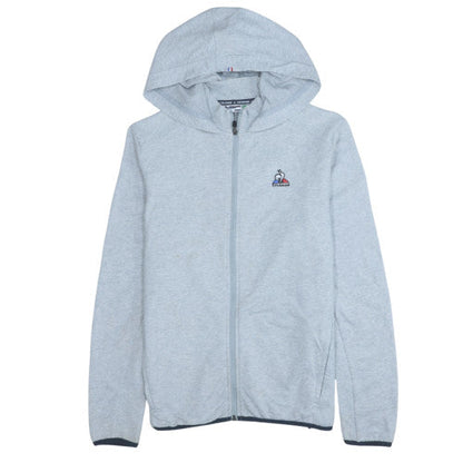 Mens UK Size XL le coq sportif Grey Full Zip Hoodie