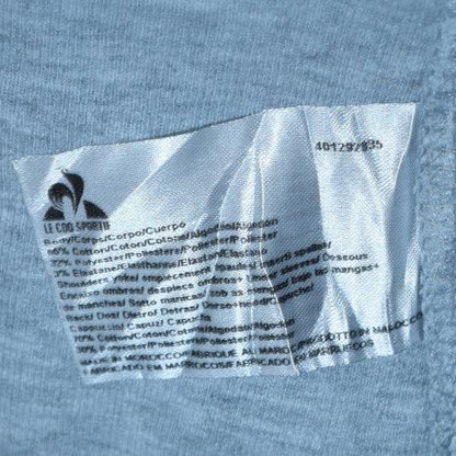 Mens UK Size XL le coq sportif Grey Full Zip Hoodie