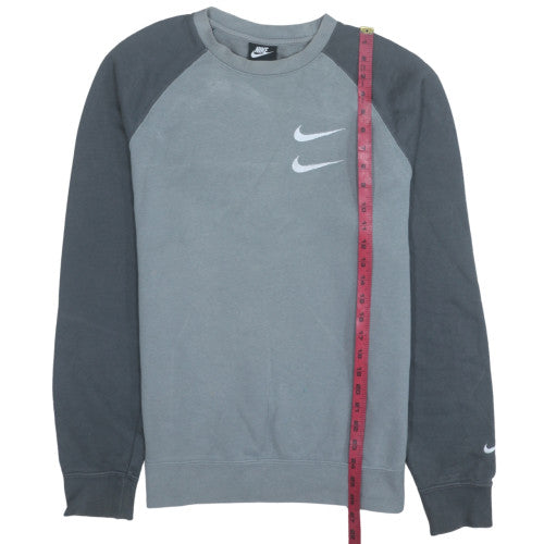 Mens UK Size M Nike Grey Pullover Sweatshirt