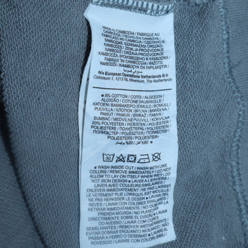 Mens UK Size M Nike Grey Pullover Sweatshirt