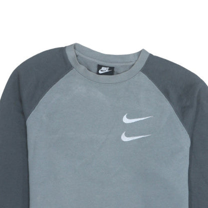Mens UK Size M Nike Grey Pullover Sweatshirt