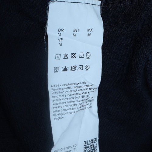 Mens UK Size M Boss Blue Pullover Sweatshirt
