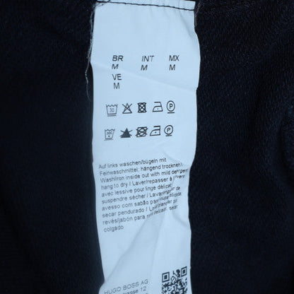 Mens UK Size M Boss Blue Pullover Sweatshirt