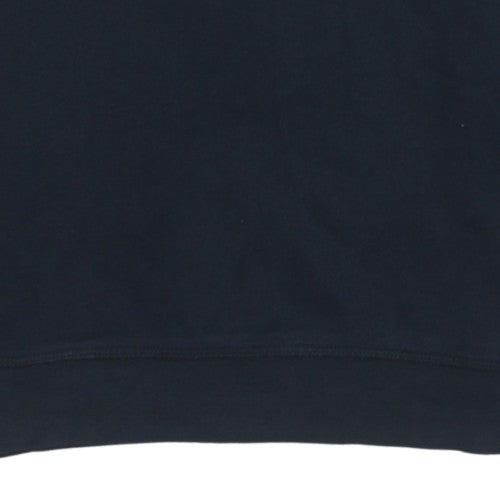 Mens UK Size M Boss Blue Pullover Sweatshirt