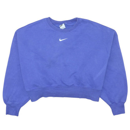 Womens UK Size M Nike Purple Pullover Sweatshirt