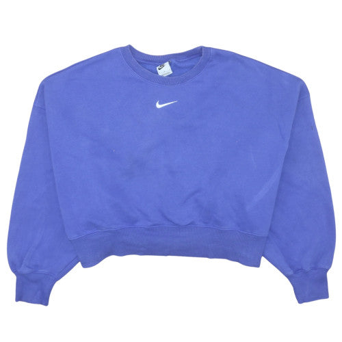 Womens UK Size M Nike Purple Pullover Sweatshirt