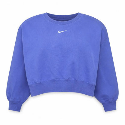 Womens UK Size M Nike Purple Pullover Sweatshirt