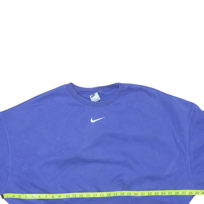 Womens UK Size M Nike Purple Pullover Sweatshirt