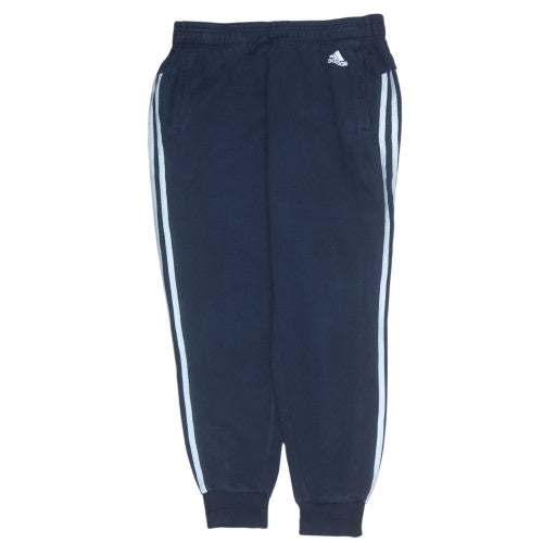 Womens UK Size M adidas Regular Fit Jogger Blue Trousers