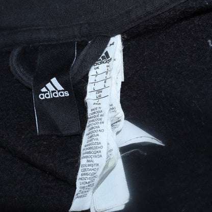 Mens UK Size L adidas Black Full Zip Hoodie