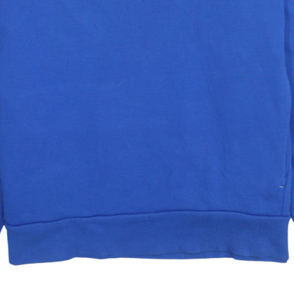 Mens UK Size XL PUMA Blue Pullover Hoodie