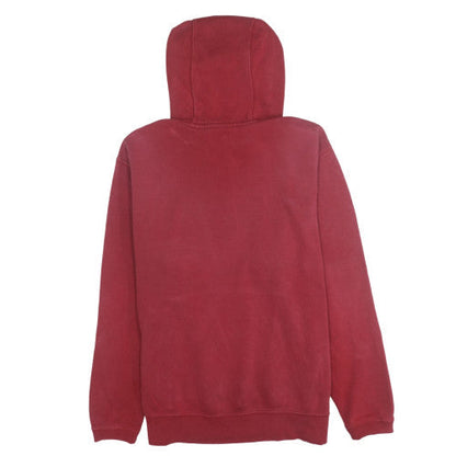 Womens UK Size L Nike Red Pullover Hoodie
