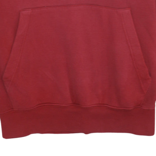 Womens UK Size L Nike Red Pullover Hoodie