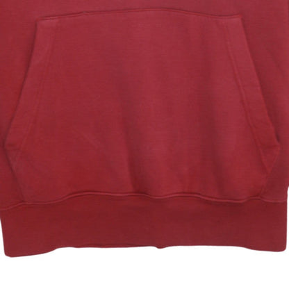 Womens UK Size L Nike Red Pullover Hoodie