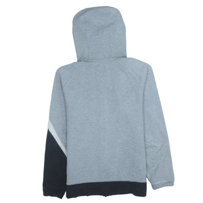 Mens UK Size M Nike Grey Full Zip Hoodie