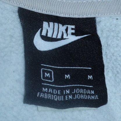 Mens UK Size M Nike Grey Full Zip Hoodie
