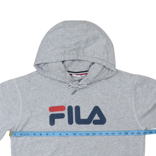 Mens UK Size M FILA Grey Pullover Hoodie